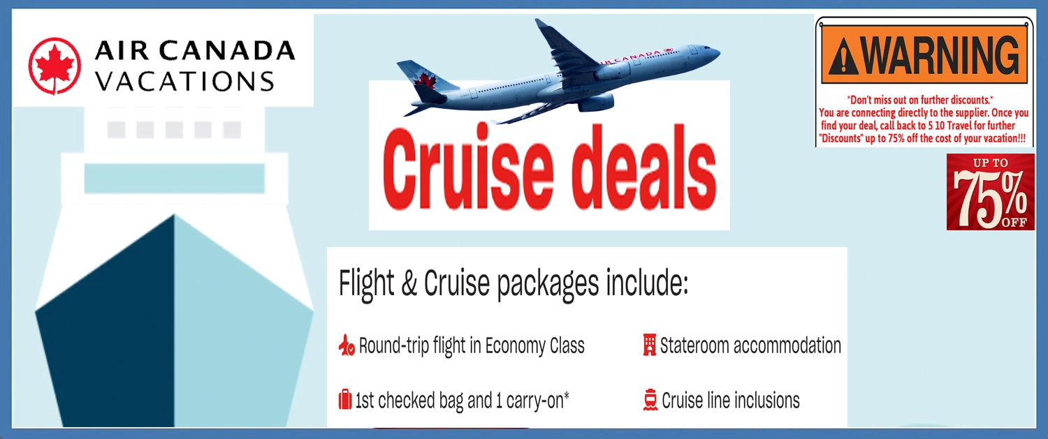 Air Canada Cruise Deals