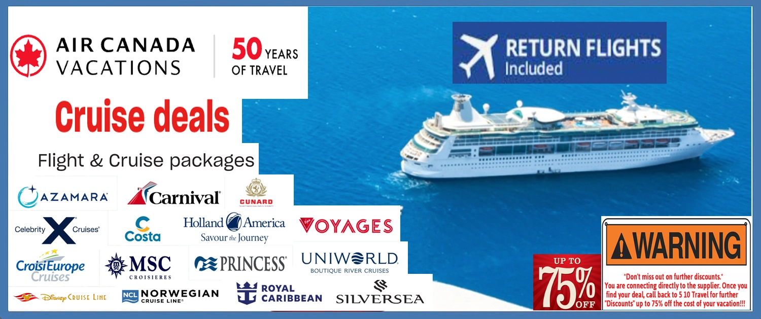Air Canada Vacations Cruises